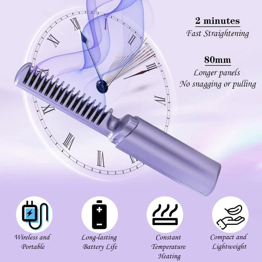 Rechargeable Mini Hair Straightener Sale price