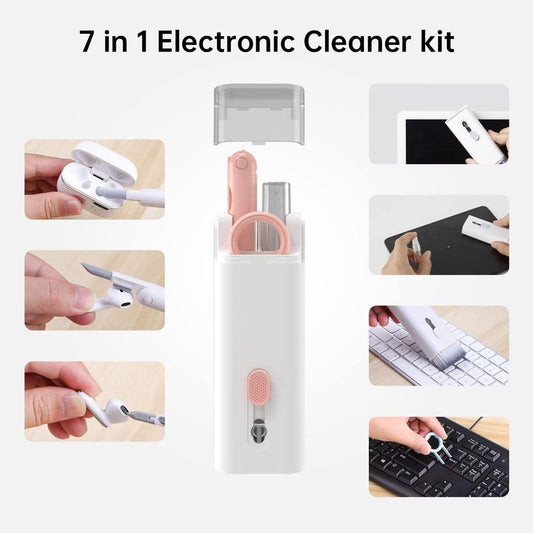 7-In-1 Electronics Cleaning Kit For Keyboard, Screen & Airpods