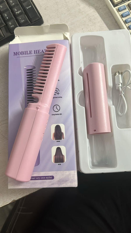 Rechargeable Mini Hair Straightener Sale price